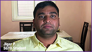 SGTO Student Testimonial Jigar P.